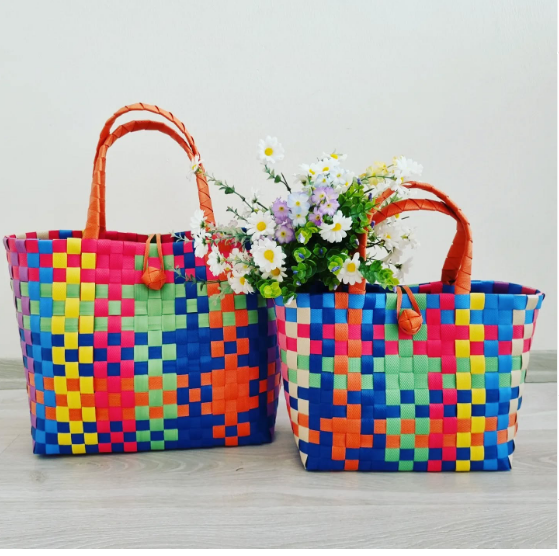 Plaj/Market/Alışveriş Çantaları-Çok Renkli