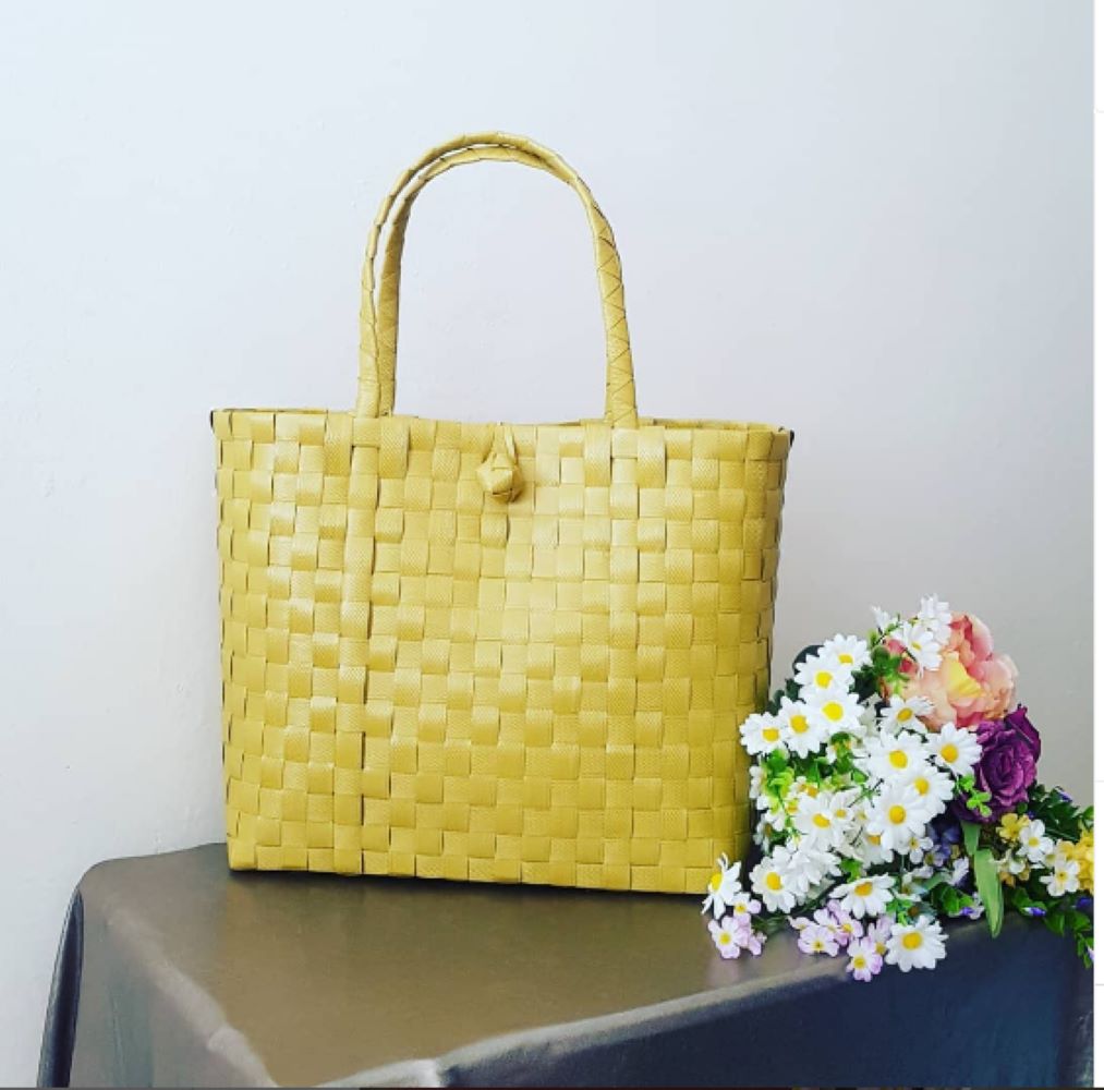 Plaj/Market/Alışveriş Çantaları-Sarı