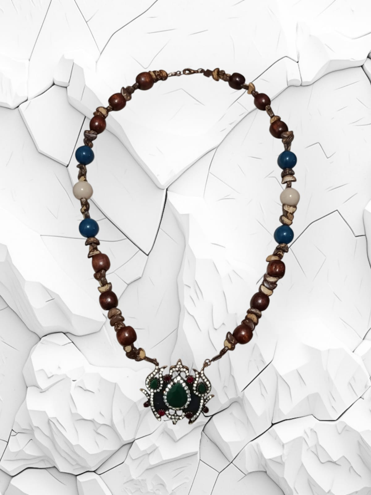 Yaşam Çiçeği Kolye Madalyon Kolye