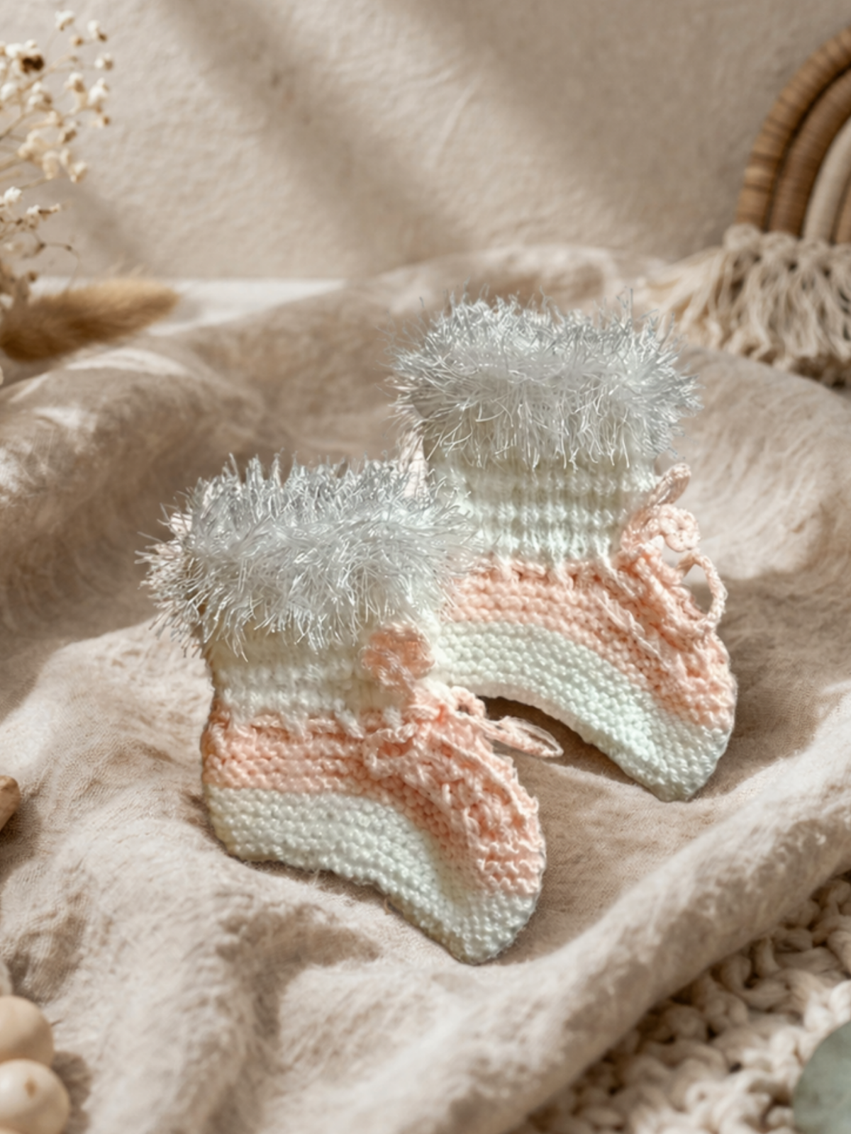 El Örgüsü Pamuk Masalı Bebek Pati  0-1 Yaş